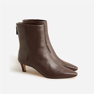 J Crew Stevie ankle boots in leather